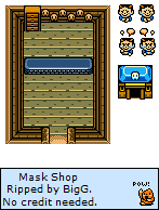 The Legend of Zelda: Oracle of Ages - Mask Shop