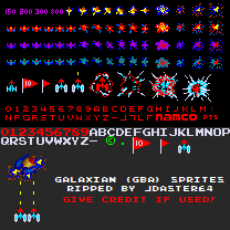 Galaxian - General Sprites