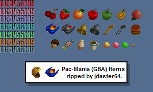 Pac-Man Collection - Items
