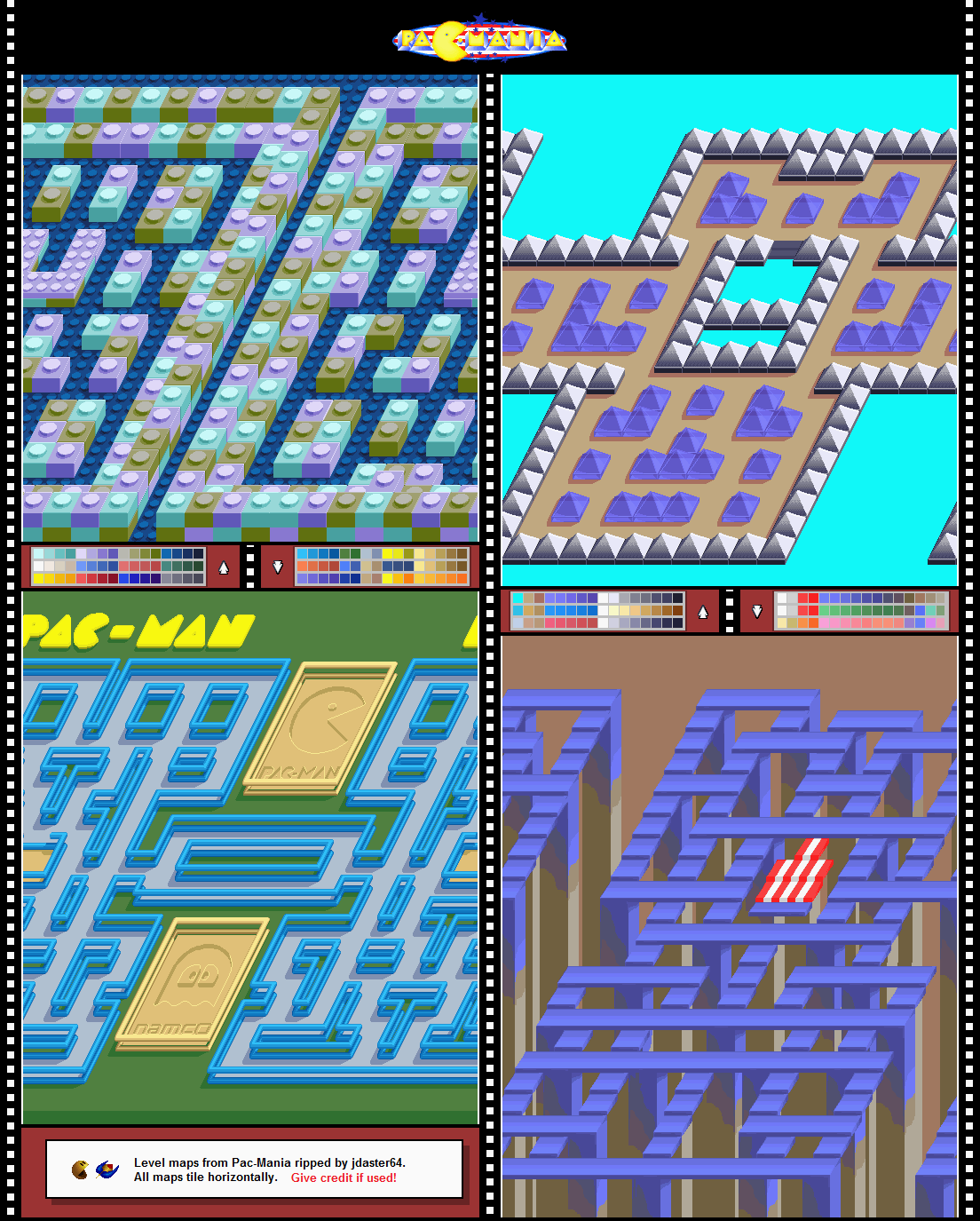 Pac-Man Collection - Maps