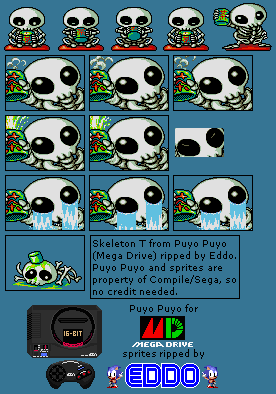 Puyo Puyo (JPN) - Skeleton-T