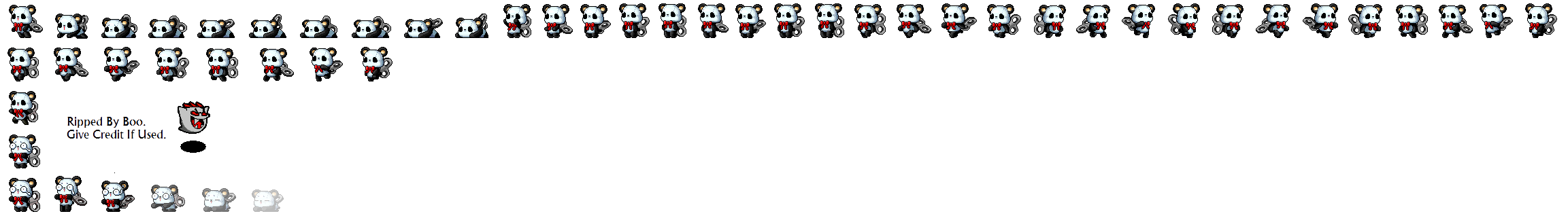 MapleStory - Panda Teddy