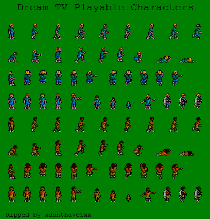 Dream TV (USA) - Player Characters