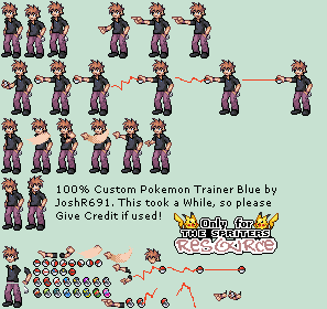 Pokémon Generation 1 Customs - Blue