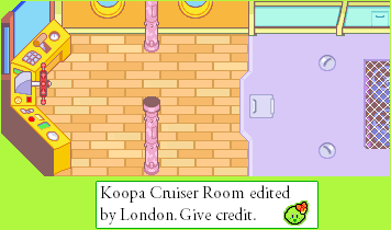 Koopa Cruiser Command Room (Repaired)