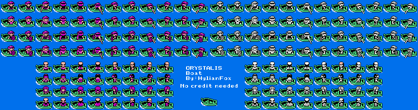 Crystalis / God Slayer - Boat