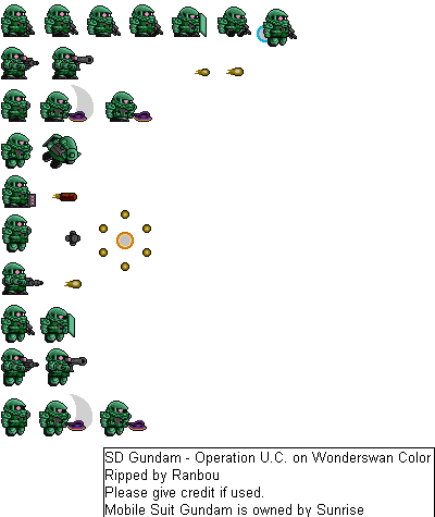 SD Gundam: Operation U.C. - Zaku II