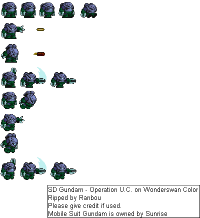 SD Gundam: Operation U.C. - Z'Gok