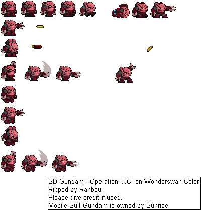 SD Gundam: Operation U.C. - Z'Gok (Char)