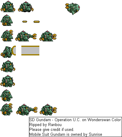 SD Gundam: Operation U.C. - Zock