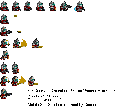 SD Gundam: Operation U.C. - GM MK II