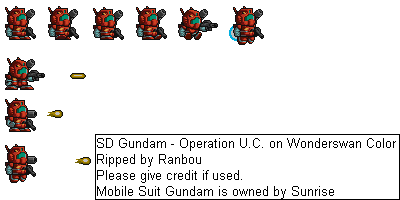 SD Gundam: Operation U.C. - GM Cannon