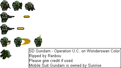 SD Gundam: Operation U.C. - Hizack Custom