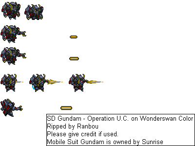 SD Gundam: Operation U.C. - Byarlant (Black)