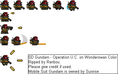 SD Gundam: Operation U.C. - Dowadge