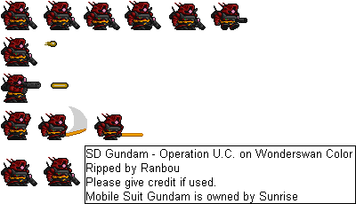 SD Gundam: Operation U.C. - Dowadge Custom