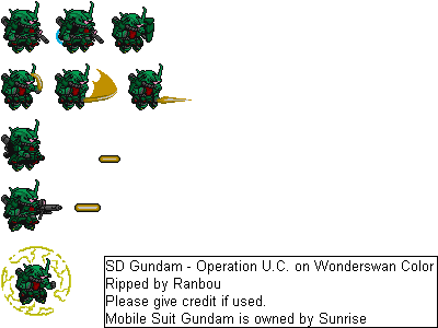 SD Gundam: Operation U.C. - Zaku III Custom
