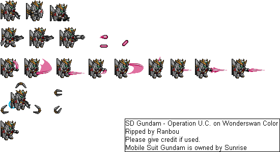 SD Gundam: Operation U.C. - Nu Gundam