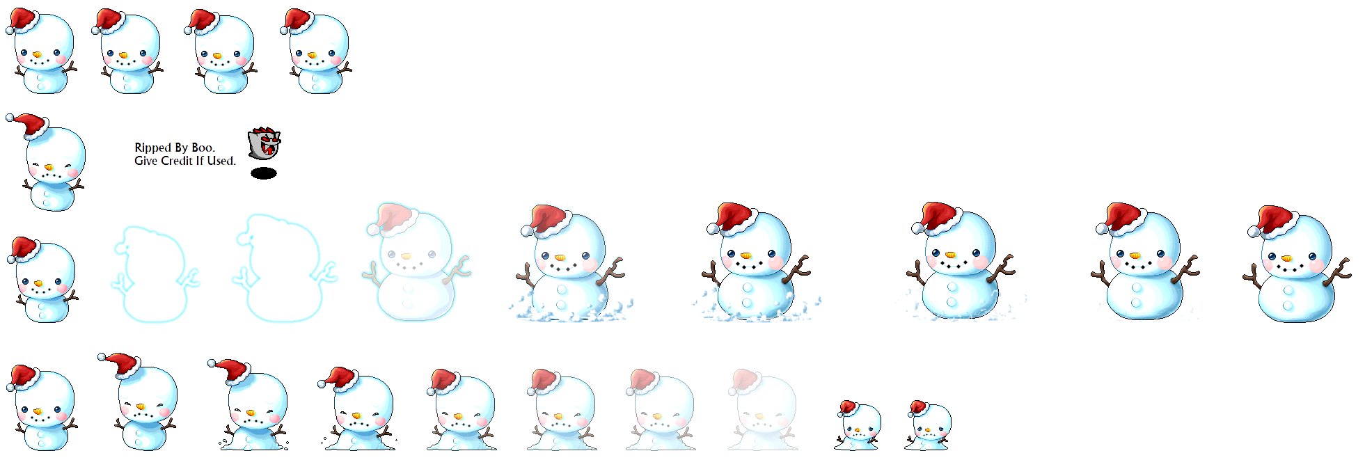 MapleStory - Giant Snowman Level 1