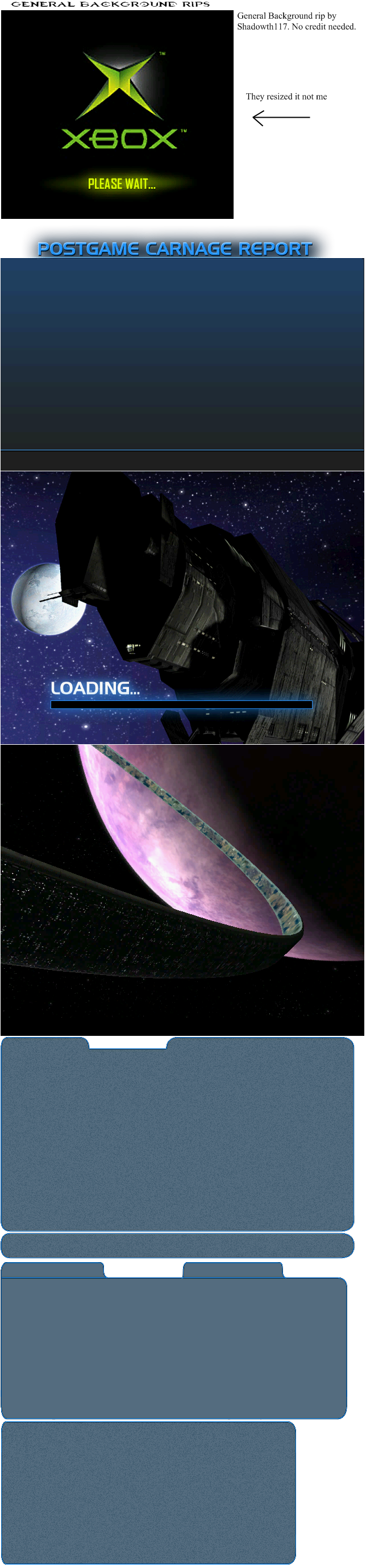 Halo - Combat Evolved - General Background Rip
