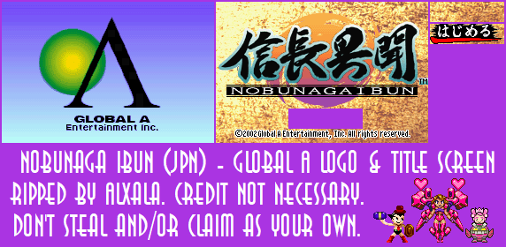 Global A Logo & Title Screen