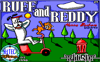 Ruff and Reddy in The Space Adventure - Loading Screen