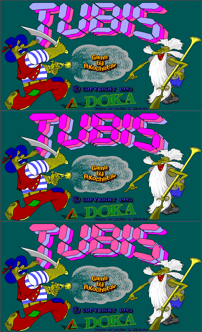Tubis - Title Screen