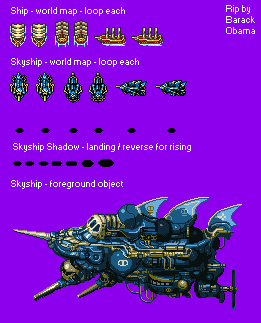 Skyship & Regular Ship