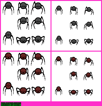 The Binding of Isaac: Rebirth - Baby Long Legs / Crazy Long Legs