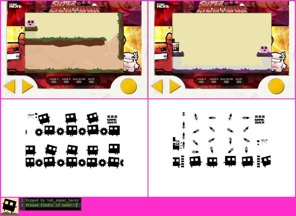 Super Meat Boy: HANDHELD! (iOS) - Gameplay Screens