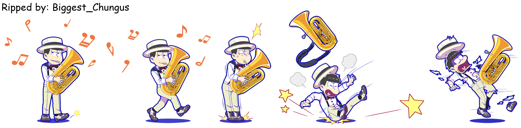 Osomatsu-san Hesokuri Wars: Battle of the NEETs - Ichimatsu (Dixieland Jazz Band: Vanilla)