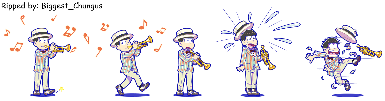 Osomatsu-san Hesokuri Wars: Battle of the NEETs - Osomatsu (Dixieland Jazz Band)