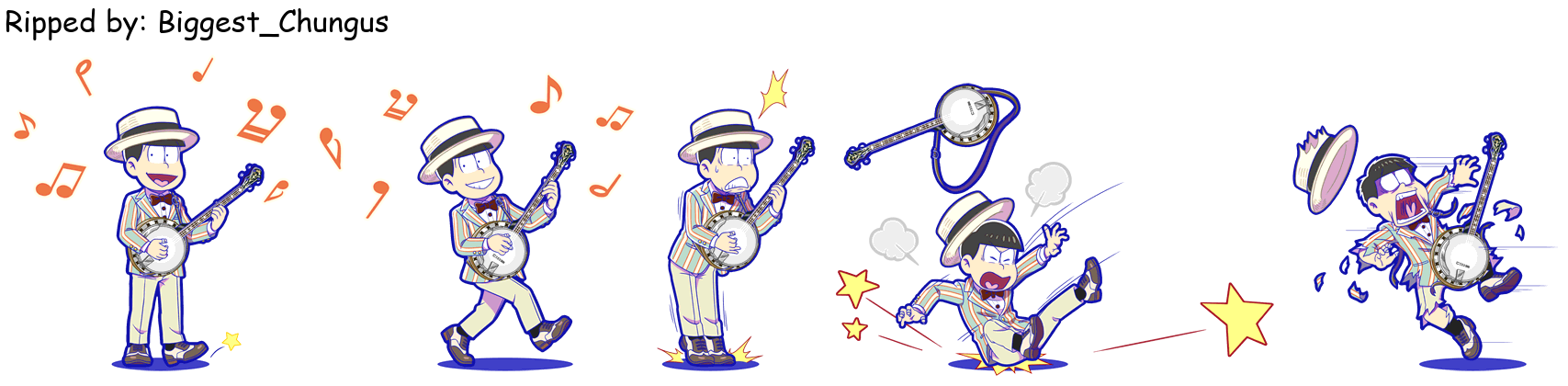 Osomatsu-san Hesokuri Wars: Battle of the NEETs - Choromatsu (Dixieland Jazz Band)