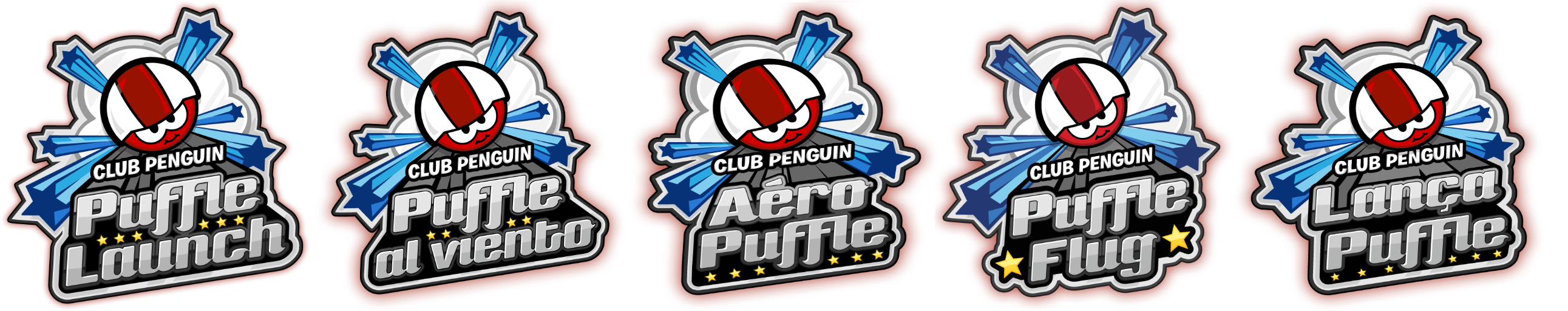 Club Penguin Puffle Launch - Logo