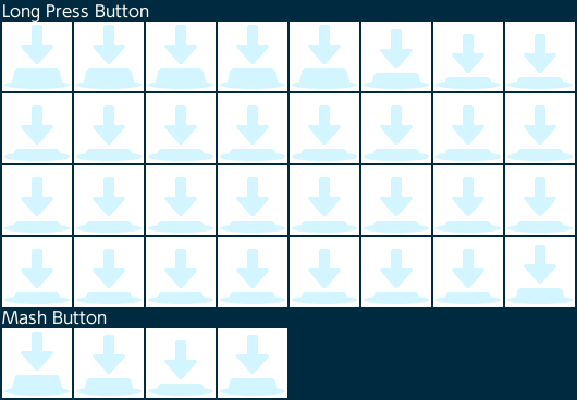 Pikmin 4 - Font Icons - Button Press