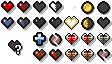 The Binding of Isaac: Rebirth - UI Hearts