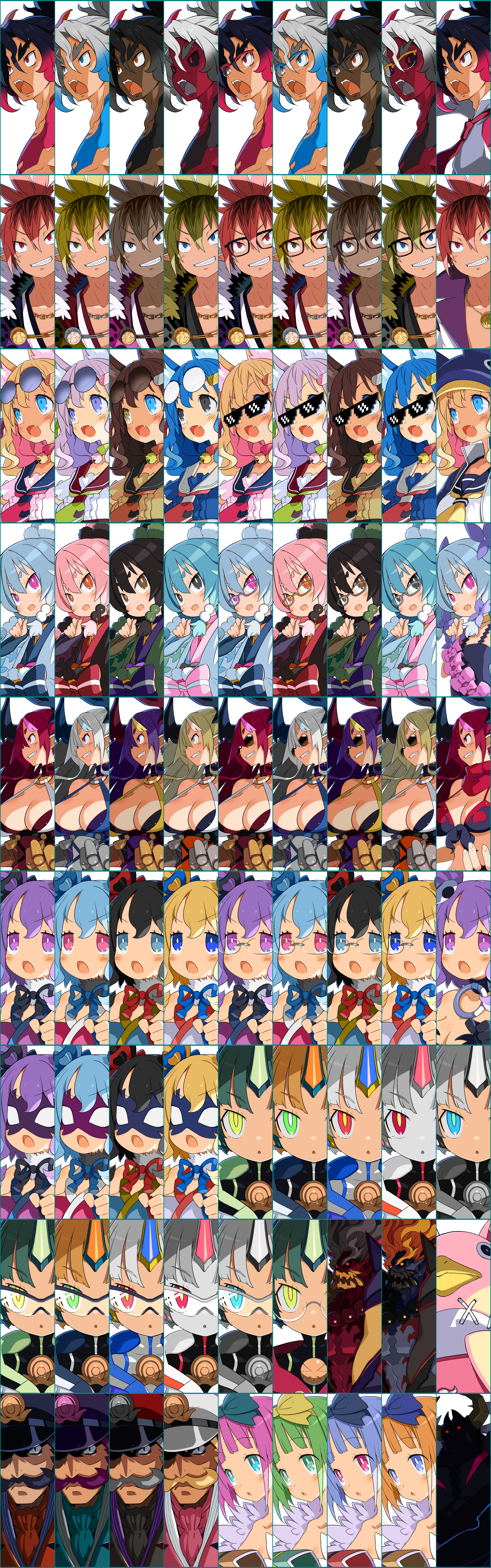 Disgaea 7: Vows of the Virtueless - Cut-In Portraits (Unique)