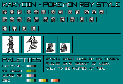 Noriaki Kakyoin (Pokémon Gen 1-Style)