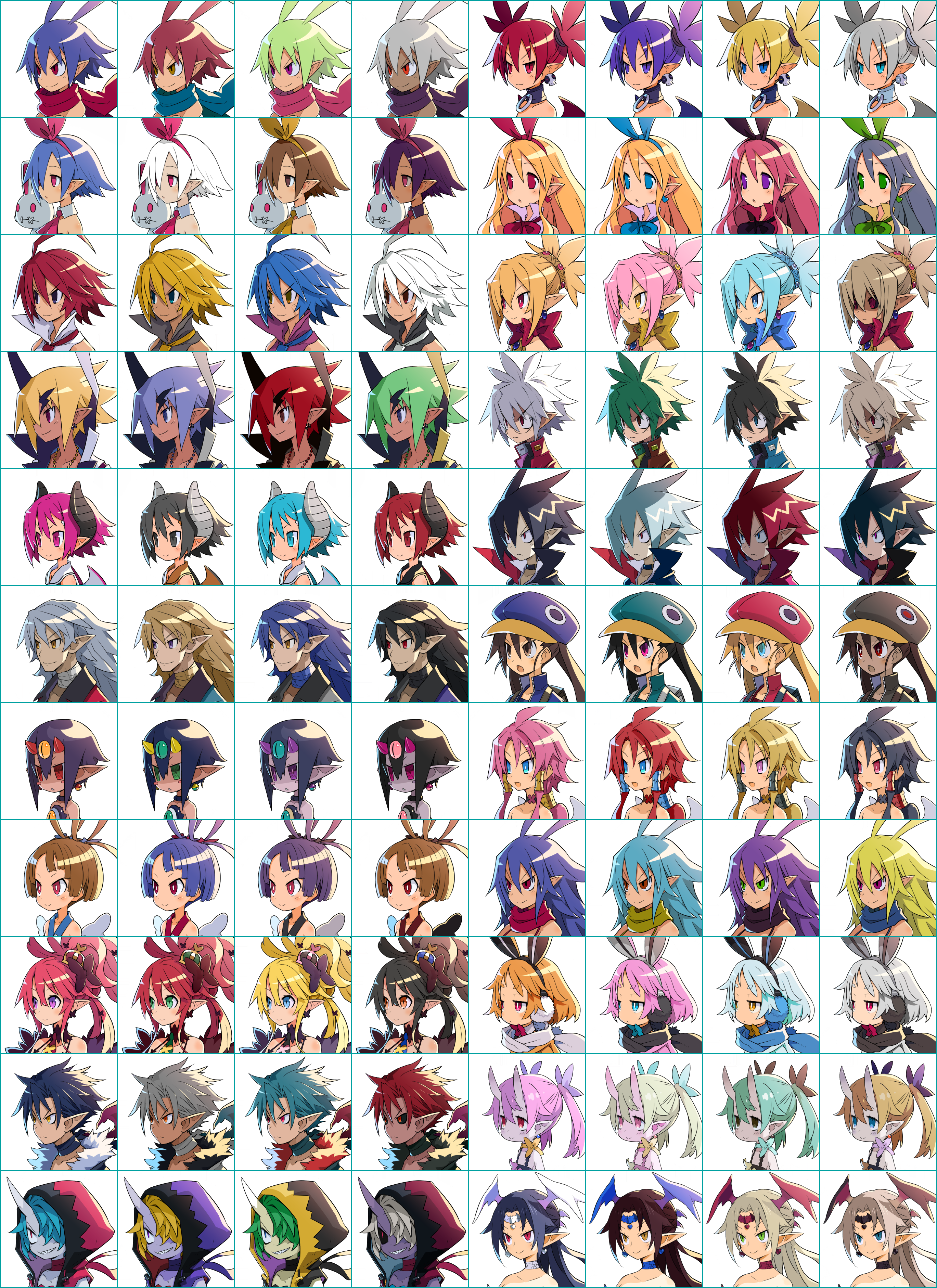 Disgaea 7: Vows of the Virtueless - Character Icons (DLC)