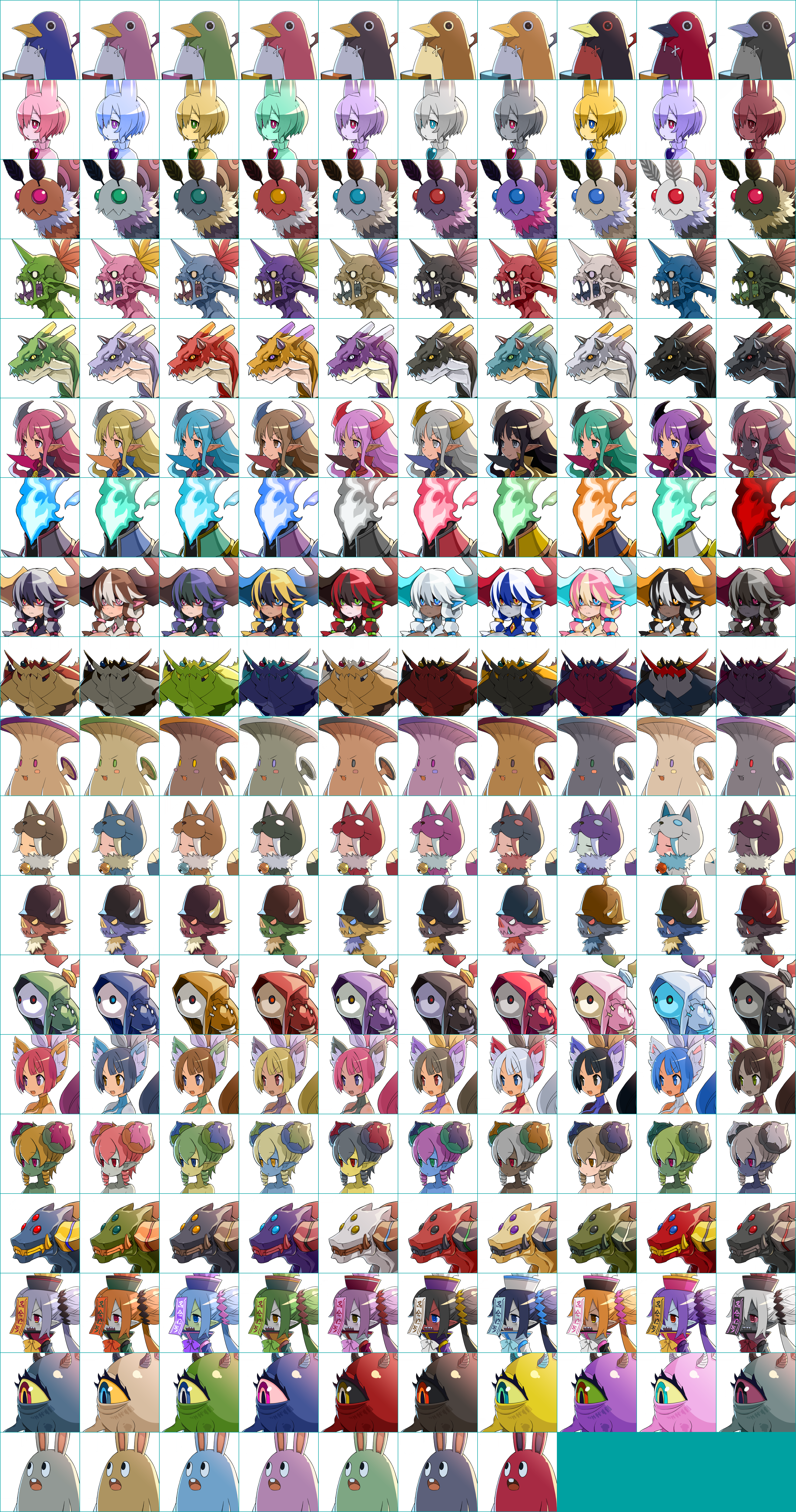 Character Icons (Monster)