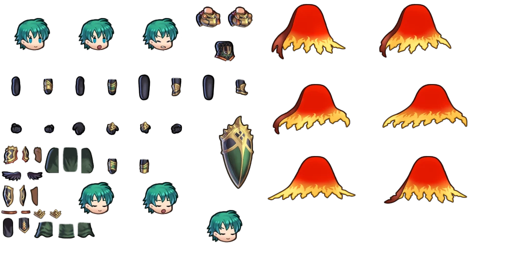 Fire Emblem: Heroes - Ephraim (Arrival of the Brave, Resplendent)