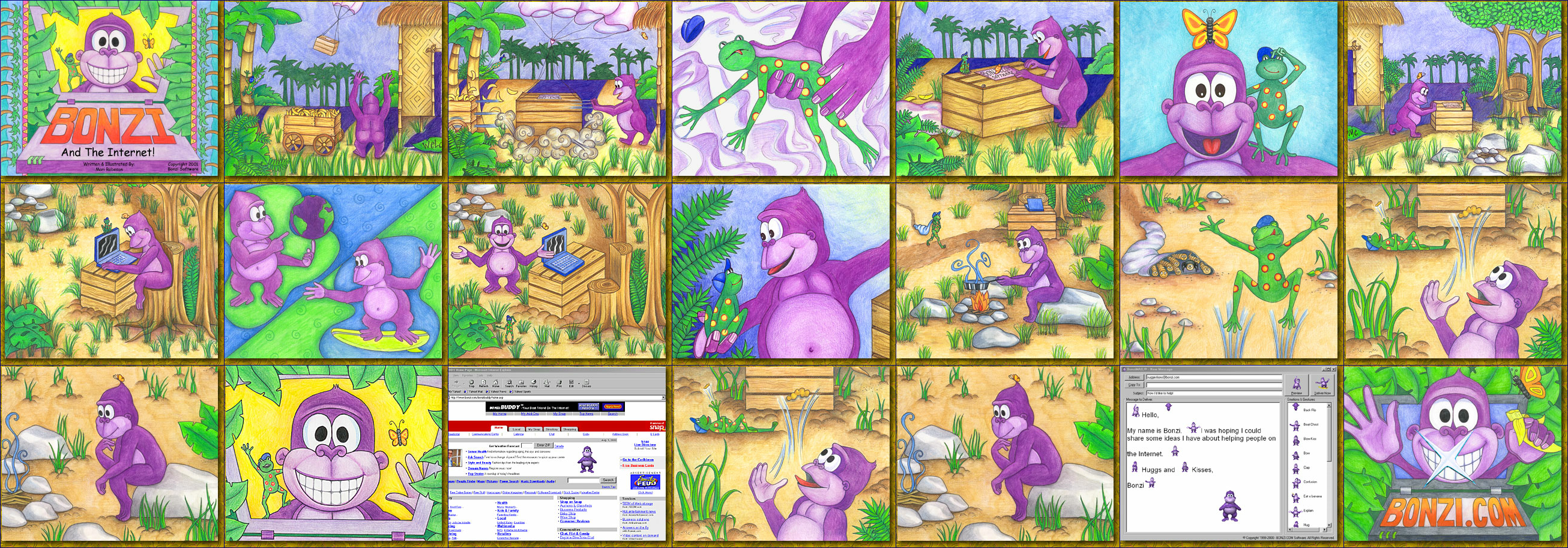 Bonzi and the Internet