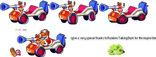Kirby Customs - Armored Machine (Advance-Style)