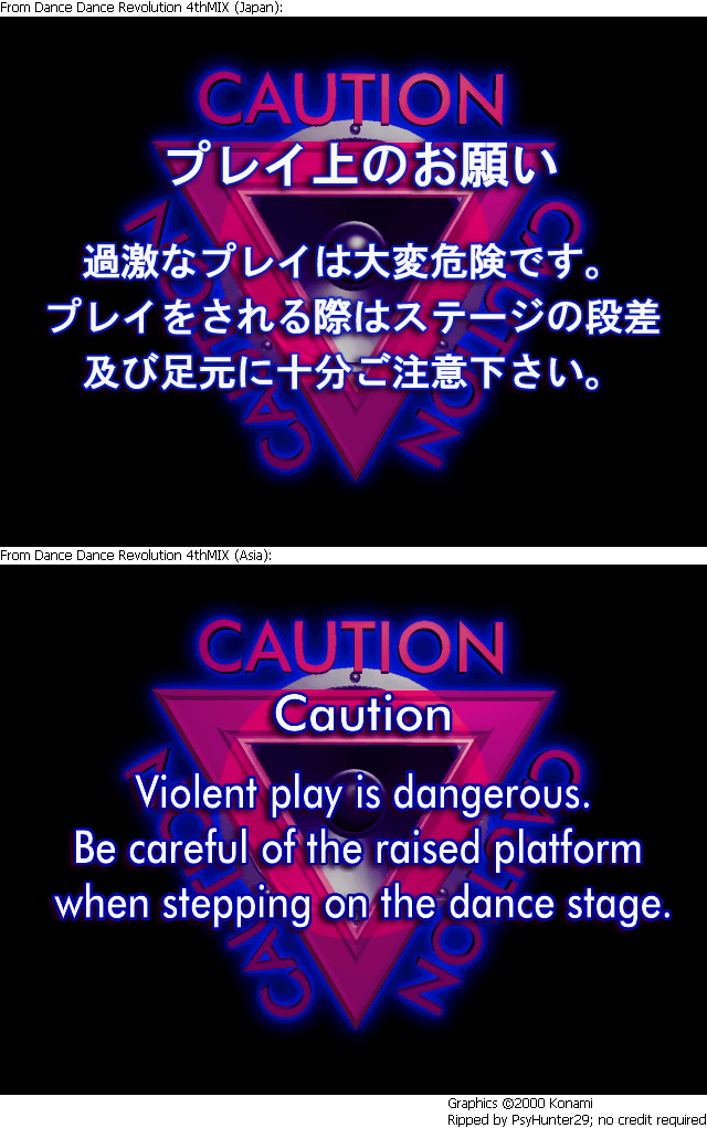 Caution