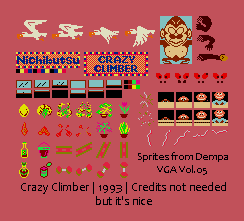 Video Game Anthology Vol.05: Crazy Climber 1 & 2 - Obstacles