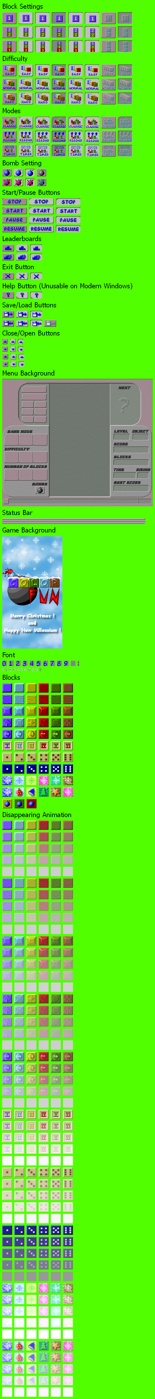 Color Fun (2000) - General Sprites