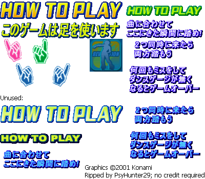 Dance Dance Revolution 5thMIX - How To Play