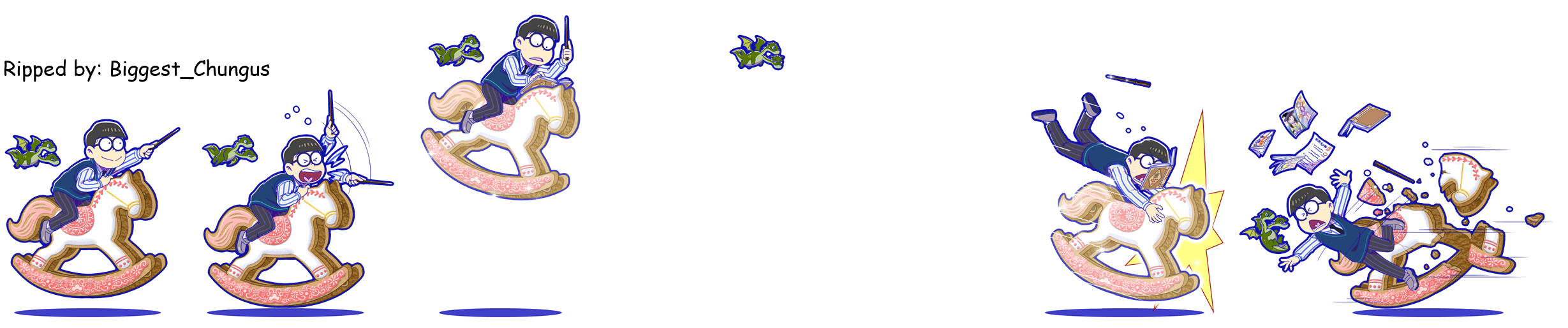 Osomatsu-san Hesokuri Wars: Battle of the NEETs - Choromatsu (Magic School: Biscuits)