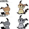 Pokémon Customs - #778 Mimikyu (G/S/C-Style)