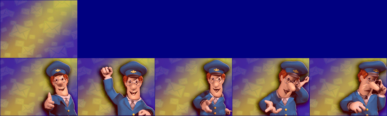 Postman Pat - Top Screen